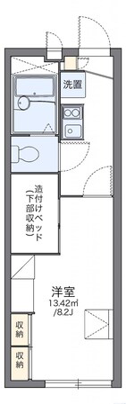 レオパレスミヤビの物件間取画像